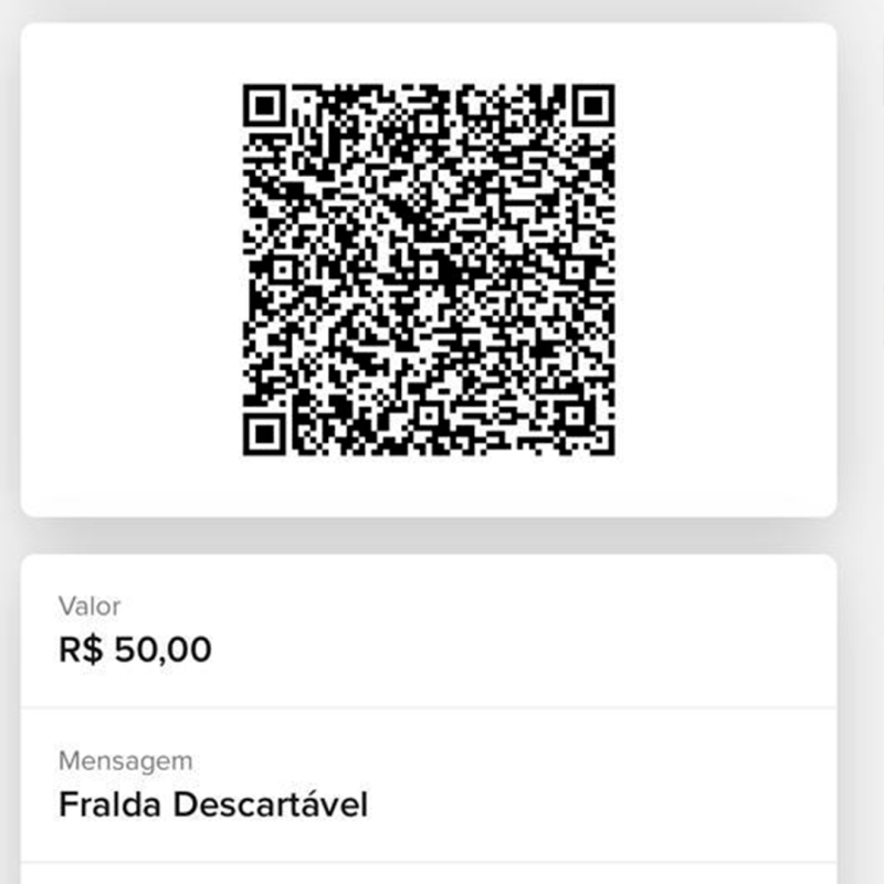 fraldas qrcode